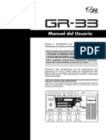 ROLAND - GR-33 - OM - SP PDF