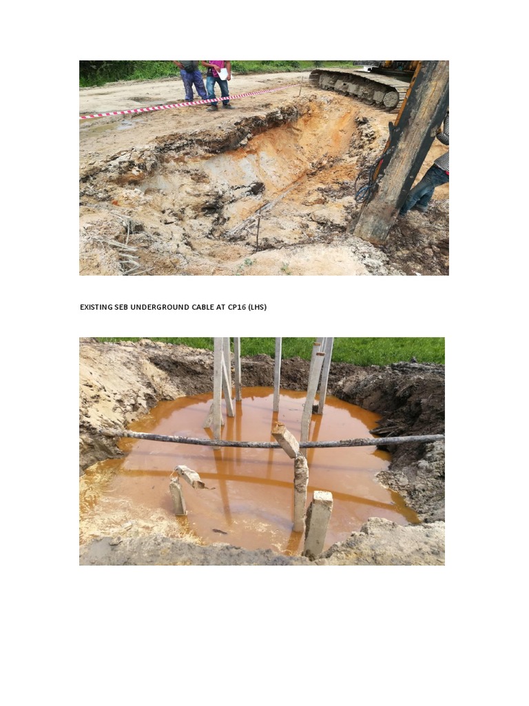 Existing Seb Underground Cable at Cp16 (LHS) | PDF