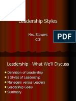 Leadership Styles