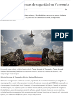 Todo Sobre Las Fuerzas de Seguridad en Venezuela