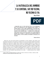 La Naturaleza Del Hombre y Su Control PDF