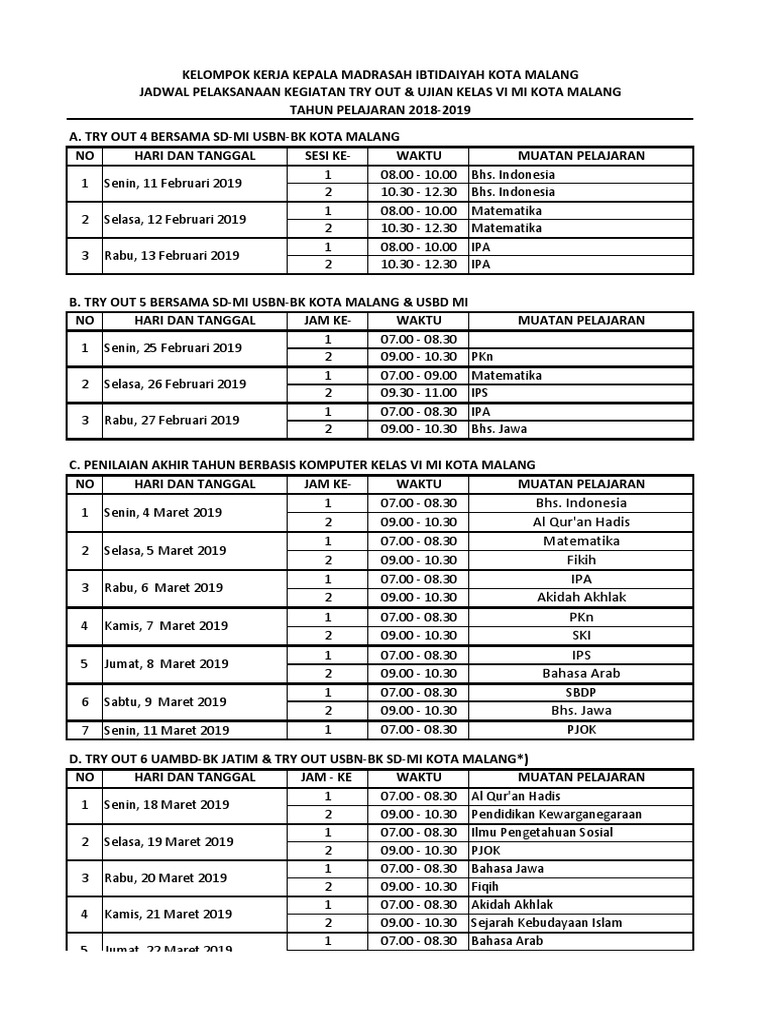 Soal Tematik Tema 6 Kelas 2