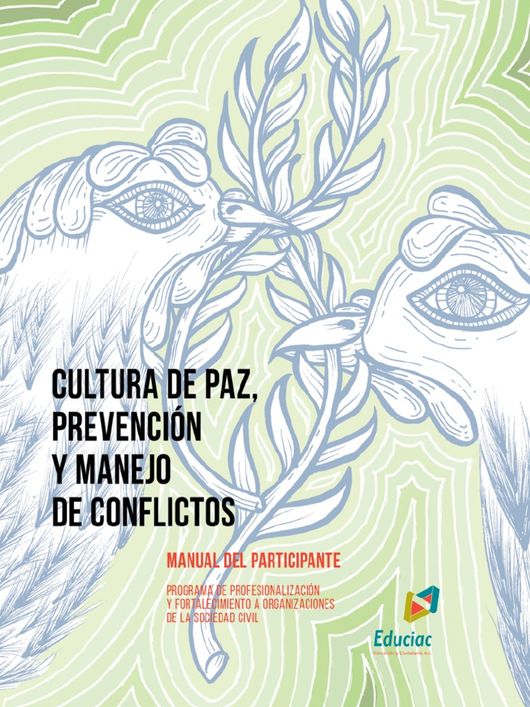 Manual de Cultura de Paz y Conflictos | PDF | Derechos humanos | Paz