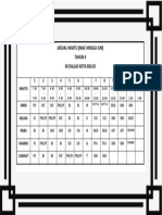 Jadual Waktu Tahun 4