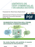 Presentación Diagnóstico de Penetración Comercial Al Mercado de Arabia