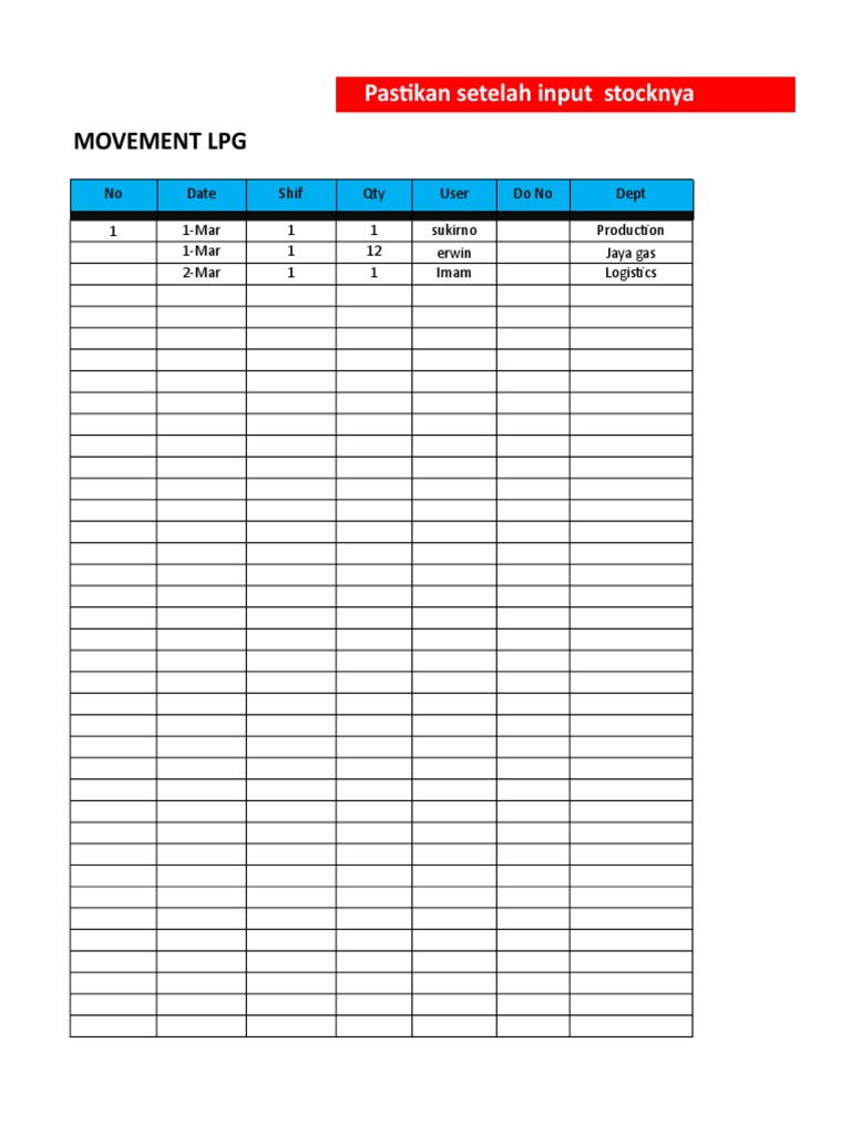 Stock Control Card LPG 03032019 PDF