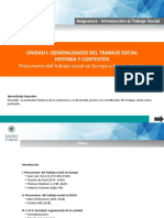 Precursores Del Trabajo Social en Europa y EEUU PDF