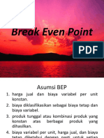 Break Even Point