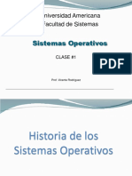 Sistemas Operativos - Clase 1