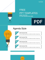 Creative Idea Bulb PowerPoint Template