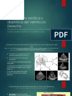 Función Diastólica y Sistólica Del VD