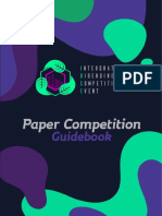 IBCE ITB Paper Competition Guidebook (Extended)
