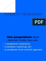 Hakikat-Penelitian