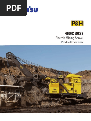 4100c Boss Ac Electric Rope Shovel Brochure Pdf Electric Motor Reliability Engineering