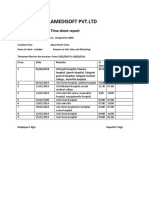 Timesheet Form