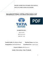 Marketing Strategies of Tata Motors
