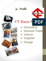 Company Profile CV Karya Mandiri PDF