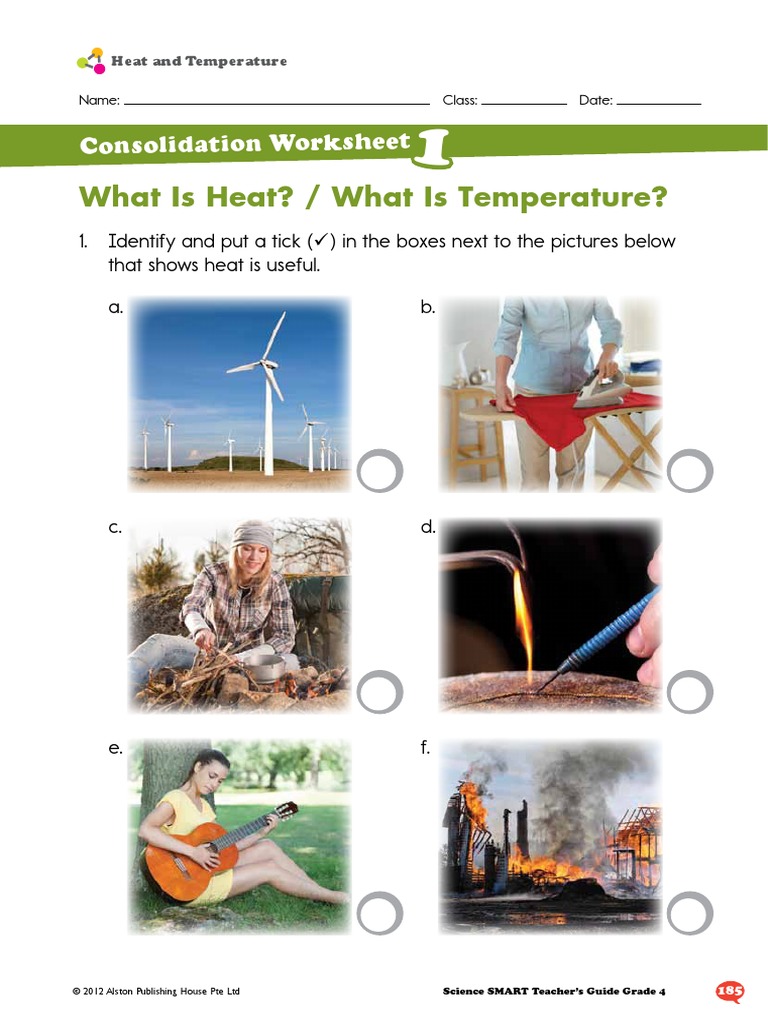 grade 4 science heat and temperature pdf electrical conductor temperature