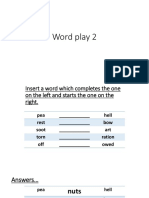 Word play 2