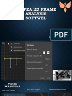 SW Fea 2d Frame AnALYSIS