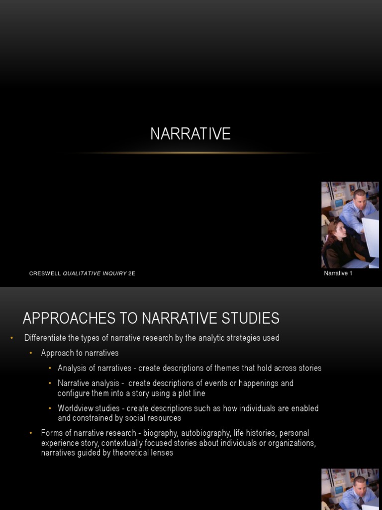 Understanding Narrative Research Methods | PDF | Narrative ...
