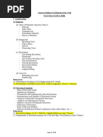 Outline For Civil (RSE Part II)