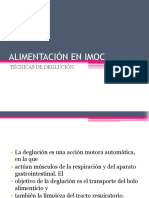 Alimentación en Imoc