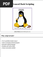 Advanced Bash Scripting