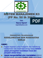 Sistem Manajemen k3 Pp50th2012