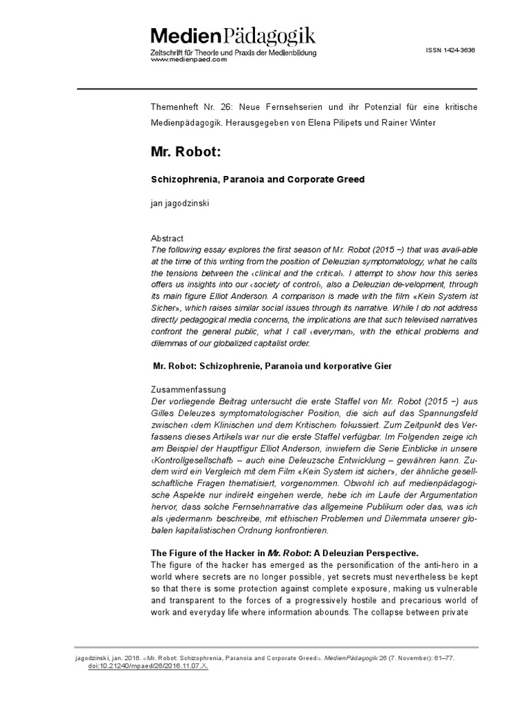 MR Robot | PDF