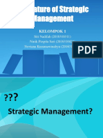 The Nature of Strategic Management: Kelompok 1
