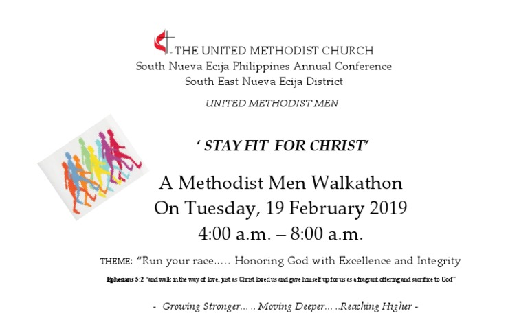 Methodist Men Walkathon 2019 Event | PDF