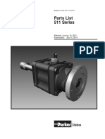 Parts List 511 Series: Effective: January 15, 2015 Supersedes: July 15, 2014