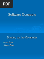 Software Concepts