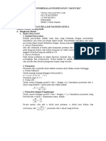 Laporan 2 Pembekalan Materi Matematika PLPG Tahun 2017