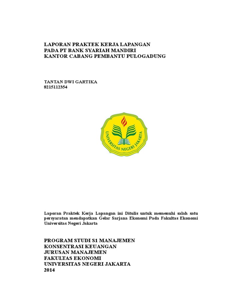 Laporan Pkl Tantan Doc Banking Business