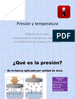Presion y Temperatura 