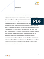 Quantitative Theoretical Perspective Example