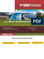 Marco Institucional Ambiental: Tema