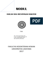 Modul: Isolasi Dan Identifikasi Bakteri