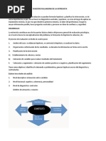 Evaluación entrevista