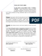 DECLARACIÓN JURADA DE UNION LIBRE neno.docx