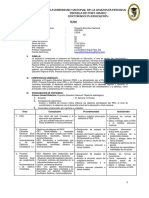 Silabo de Asignatura PEN 2018