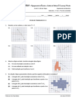 Matemática - Ficha de Trabalho sobre Transformações Geométricas