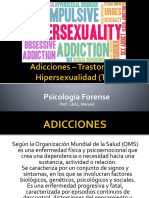 Adicciones - Trastorno de Hipersexualidad (THS)