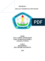 Sejarah A (Makalah Kerajaan Kediri Dan Singosari)