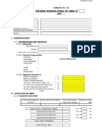 Formatos Ejecucion Fe 03 Al 06 y 10 Al 17