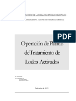 Operación plantas tratamiento lodos activados