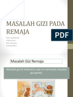 Gizi Remaja KK Nena