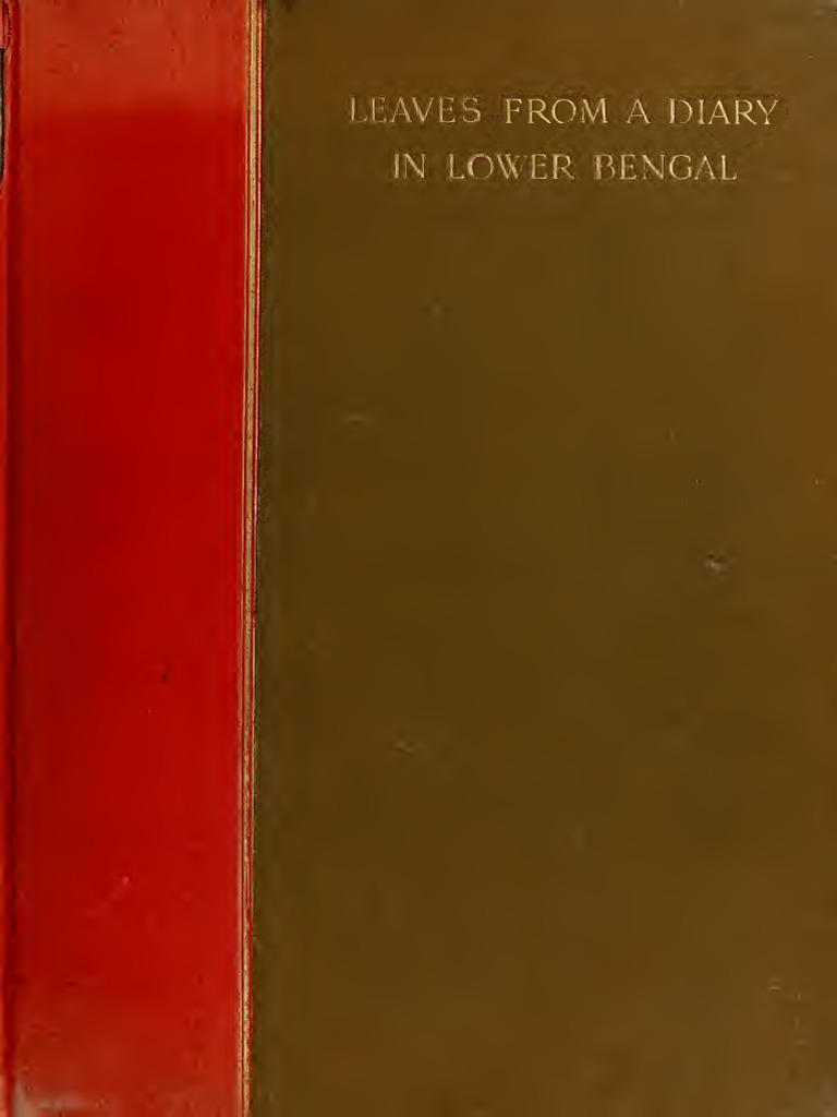 Leaves From A Diary of Lower Bengal PDF PDF Sea Nature pic pic image